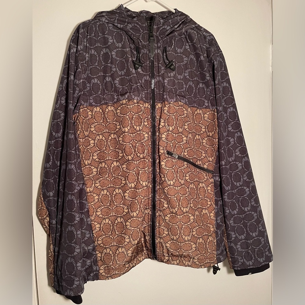 NWOT Coach X Michael B. Jordan mummified signature windbreaker